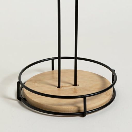 [AAC255.0] PORTA ROLLO NEGRO BASE BAMBOO - eCommerce 5