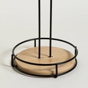 [AAC255.0] PORTA ROLLO NEGRO BASE BAMBOO - eCommerce 5