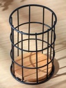 [AAF399] PORTA UTENSILIOS NEGRO BASE BAMBOO ALTO - eCommerce 3