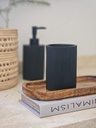 [AAE428] PORTACEPILLO MAREA RESINA 10CM NEGRO - eCommerce 3