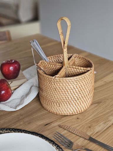 [AAG633] Portacubiertos de rattan - eCommerce 5