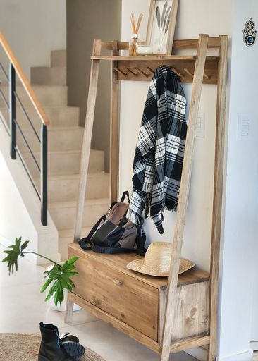 [AAF156] RECIBIDOR C/ PERCHERO ACONCAGUA 80 CM - eCommerce 4
