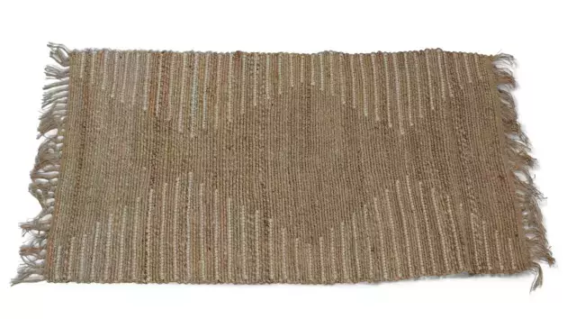 [AAG471] ALFOMBRA YUTE RIBETES ALGODON NATURAL 150X240 CM - eCommerce 3
