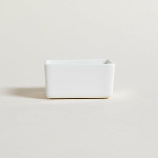 [AAE242] RECIPIENTE DE PORCELANA BLANCA RECTANGULAR 9X6 CM - eCommerce 4