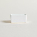 [AAE242] RECIPIENTE DE PORCELANA BLANCA RECTANGULAR 9X6 CM - eCommerce 4