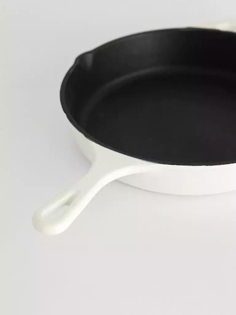 [AAE148] SARTEN DE HIERRO ENLOZADO 26 CM BLANCO - eCommerce 5