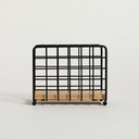 [AAC454.0] SERVILLETERO NEGRO VERTICAL BASE BAMBOO - eCommerce 2