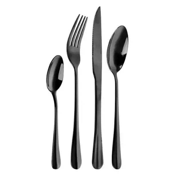 [AAC076.0] SET CUBIERTOS 24 PIEZAS NEW YORK BLACK - eCommerce 3