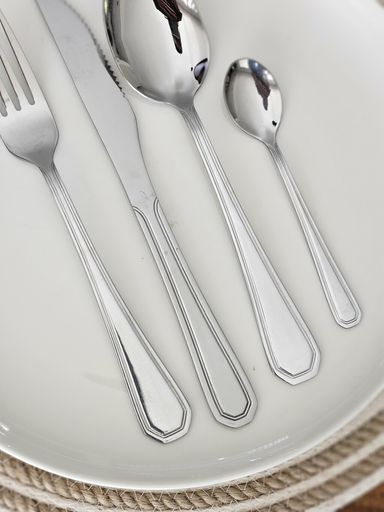 [AAC077.0] SET CUBIERTOS 24 PIEZAS PARIS SILVER - eCommerce 2
