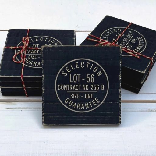 [AAD141] SET POSAVASOS NEGRO - eCommerce 3