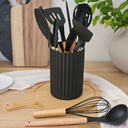 [AAE924.0] SET UTENSILIOS 12 PIEZAS SILICONA Y MADERA NEGRO - eCommerce 3