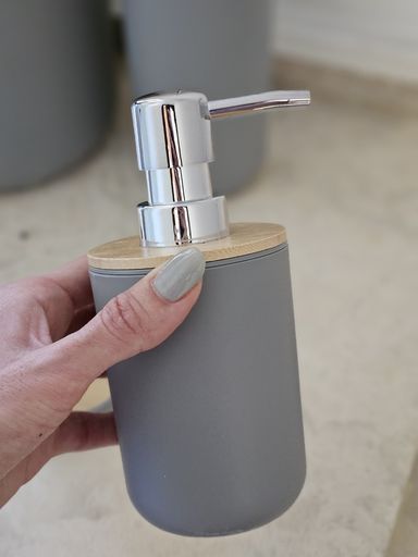 [AAE252] SET X5 PIEZAS DE BAÑO GRIS - eCommerce 2