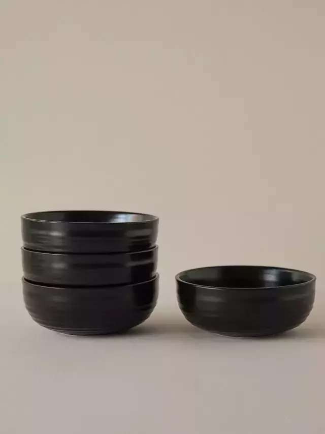 [AAE964] SET X6 BOWL FUSHION BLACK - eCommerce 4
