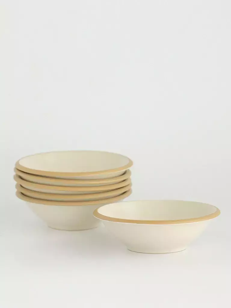[AAB934.0] SET X6 BOWL HAMPSHIRE BEIGE - eCommerce 4
