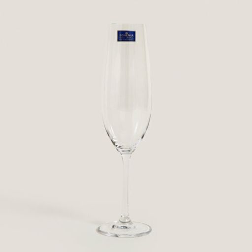 [AAB166.0] SET X6 COPAS CHAMPAGNE CRISTAL BOHEMIA - eCommerce 4