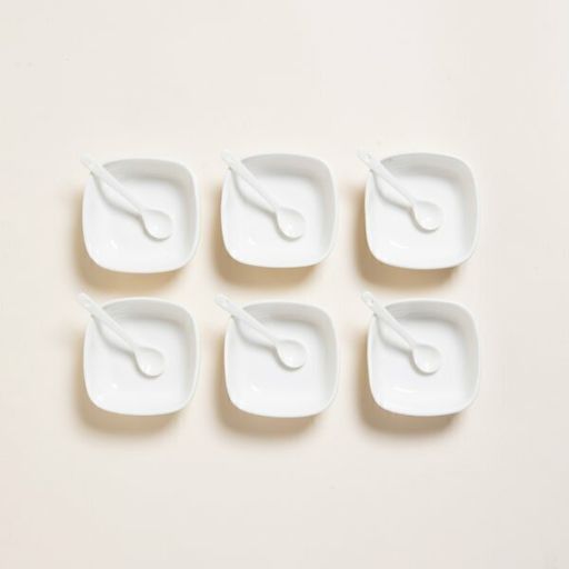 [AAC871] SET X6 COPETINEROS DE PORCELANA BLANCOS - eCommerce 2