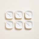 [AAC871] SET X6 COPETINEROS DE PORCELANA BLANCOS - eCommerce 2