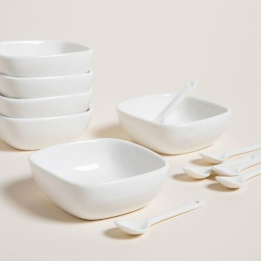 [AAC871] SET X6 COPETINEROS DE PORCELANA BLANCOS - eCommerce 3