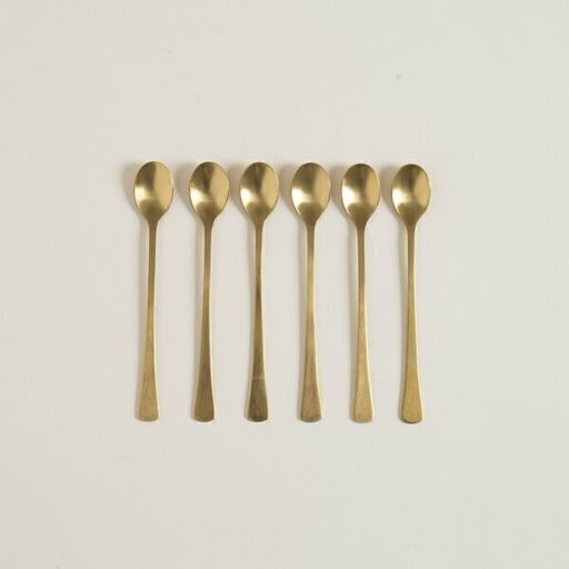 [AAC720.1] SET X6 CUCHARAS DE ACERO DORADO OVAL - eCommerce 3