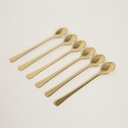 [AAC720.1] SET X6 CUCHARAS DE ACERO DORADO OVAL - eCommerce 4