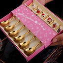 [AAD883] SET X6 CUCHARITAS DORADAS MERRY CHRISTMAS - eCommerce 2