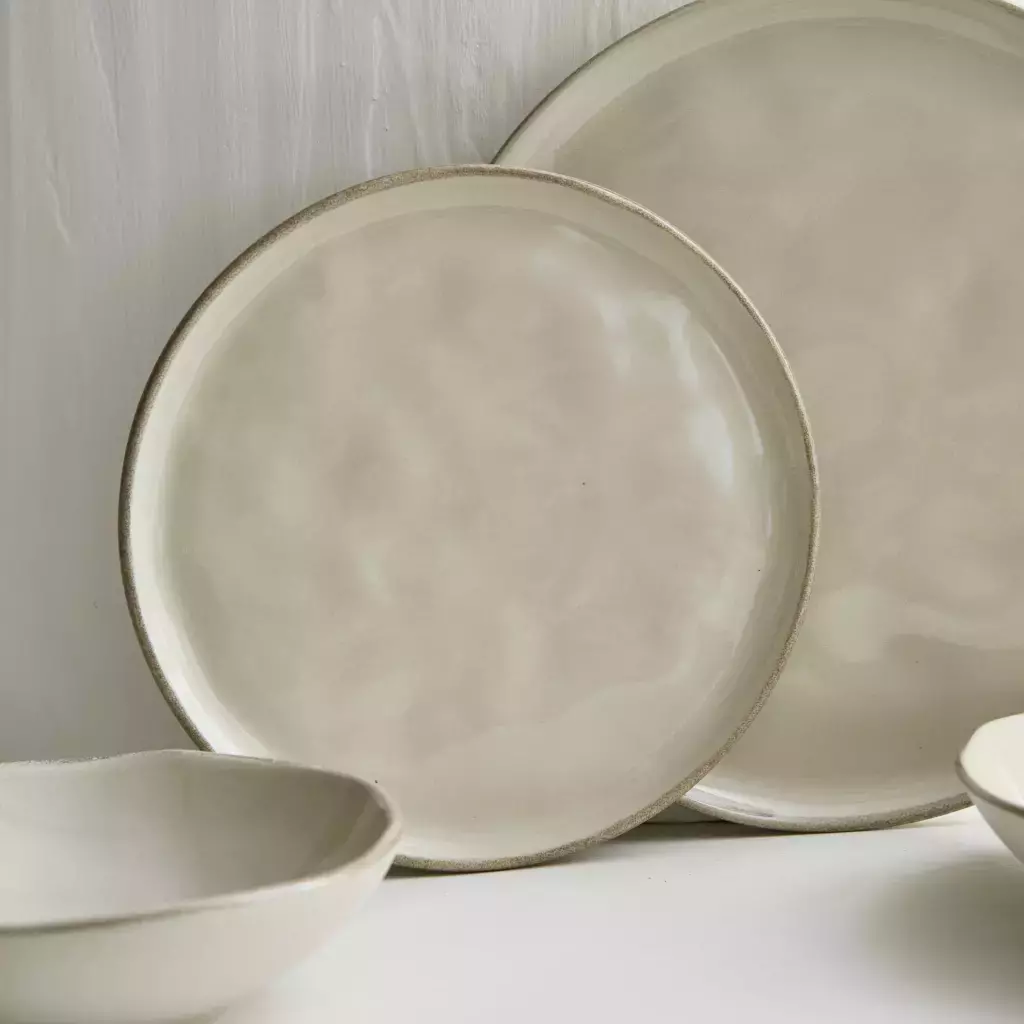 [AAE628] SET X6 PLATO DE POSTRE LINEA ORGANICA PLAIN RUSTICA - eCommerce 4