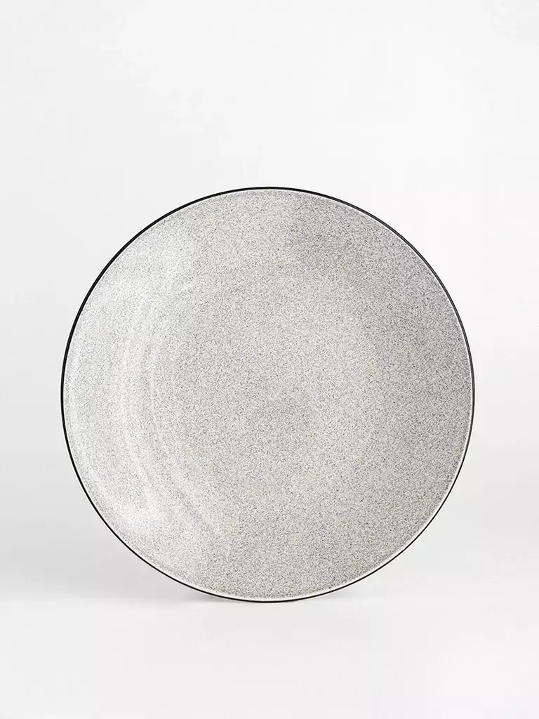 [AAF378] SET X6 PLATO PLAYO PEDRA GREY 27 CM - eCommerce 4