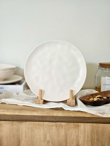 [AAG052] SET X6 PLATO POSTRE 20 CM ORGANIC CREMA - eCommerce 3