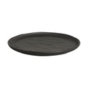 [AAG158] SET X6 PLATO POSTRE ORGANICA LINHAS NEGRO 21CM - eCommerce 4
