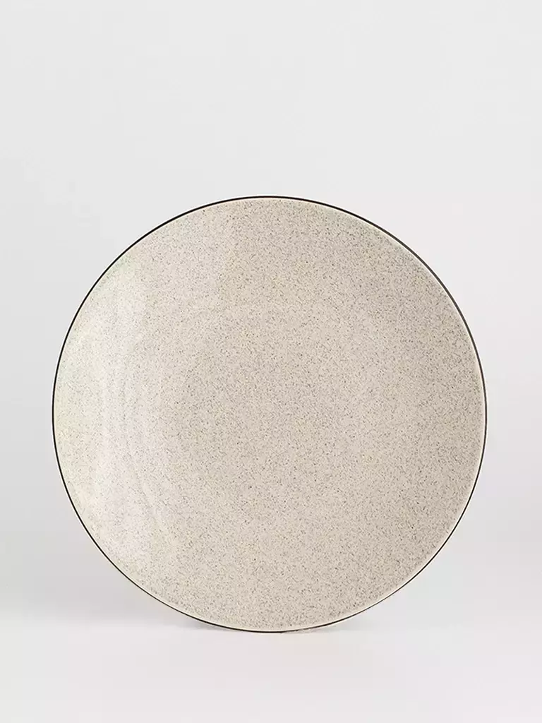 [AAE674] SET X6 PLATO POSTRE PORCELANA PEDRA ROCHA BEIGE 20 CM - eCommerce 5