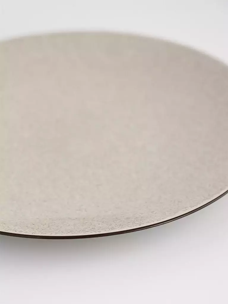 [AAE674] SET X6 PLATO POSTRE PORCELANA PEDRA ROCHA BEIGE 20 CM - eCommerce 7