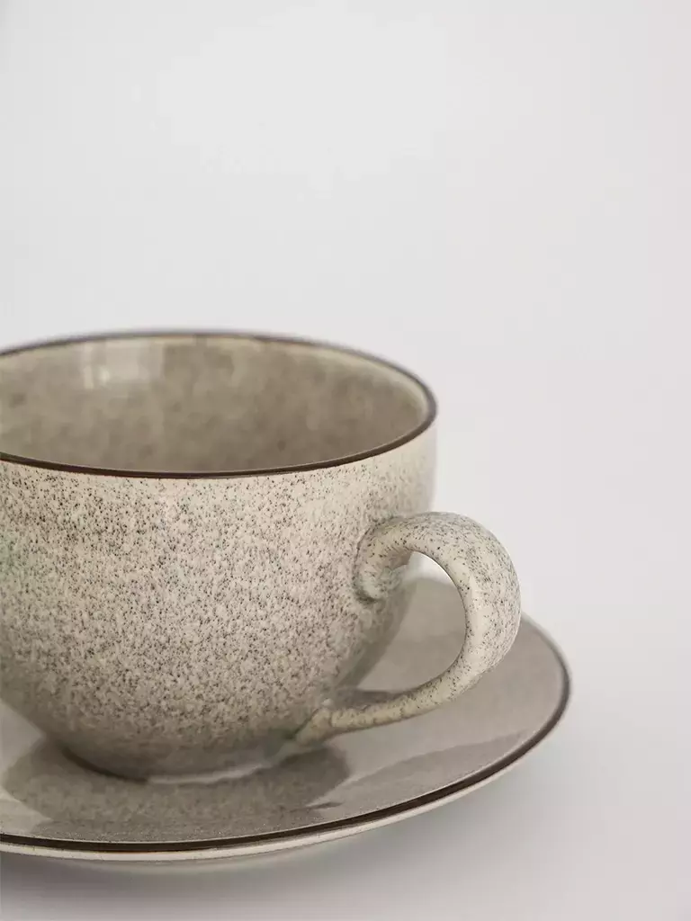 [AAE673] SET X6 TAZA DE TÉ PORCELANA PEDRA ROCHA BEIGE 507 ML - eCommerce 4