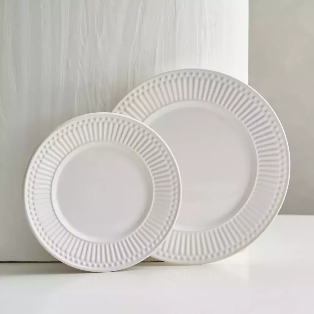 [AAE554] SET x 6 PIEZAS BLANCO LINEA ROMA - eCommerce 4