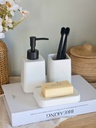 [AAH249] Set de Baño 3 Piezas Plain Blanco - eCommerce 3