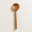 [AAH574] Set de cubiertos para ensalada madera de teca 30cm - eCommerce 5