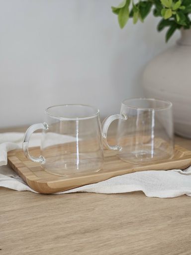 [AAE904] Set x 2 mugs net borosilicato 300 ml - eCommerce 3