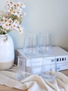 [AAH147] Set x 6 Vasos Deliglas Rayado Transparente 390 ml - eCommerce 4