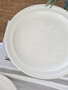 [AAH409] Set x6 Plato Postre Hueso 20cm - eCommerce 4