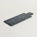 [AAE238] TABLA ANDHRA DE MARMOL NEGRO CON MANGO 38X12 CM - eCommerce 5