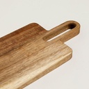 [AAF705] TABLA RECTANGULAR DE ACACIA KIKAR 33X12 CM - eCommerce 5