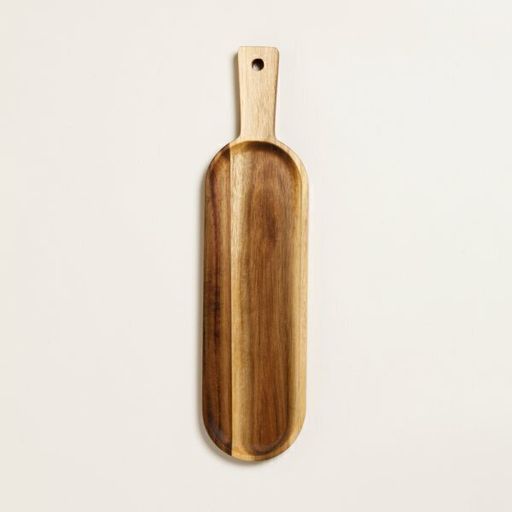 [AAH190] Tabla ovalada de acacia kikar 40x10 cm - eCommerce 4