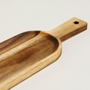 [AAH190] Tabla ovalada de acacia kikar 40x10 cm - eCommerce 5
