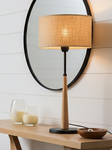 [AAC228.1] VELADOR MADERA CONICA NEGRO - eCommerce 2
