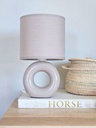 [AAE845] VELADOR NATURAL BASE CIRCULAR CERAMICA - eCommerce 3