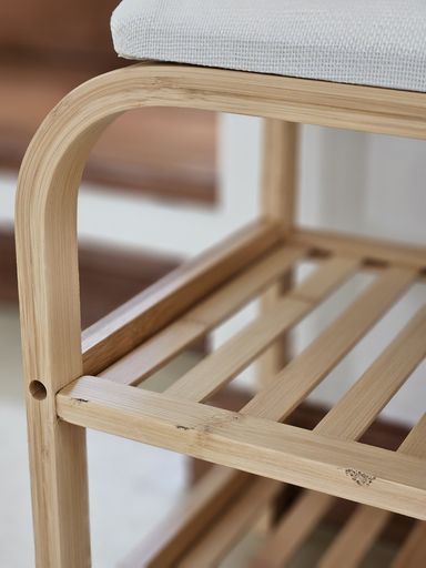 [AAH499] Zapatero Con Asiento Natural Bamboo 70 cm - eCommerce 5