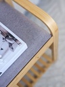 [AAH451] Zapatero Grande Con Asiento Gris 100 cm - eCommerce 4