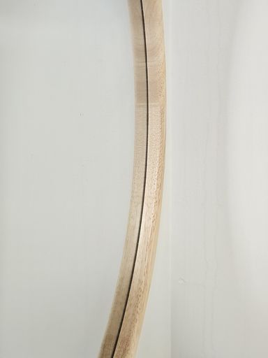 [AAH681] Espejo Redondo de Madera 80 cm - eCommerce 4