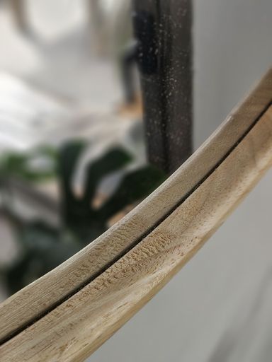 [AAH681] Espejo Redondo de Madera 80 cm - eCommerce 6