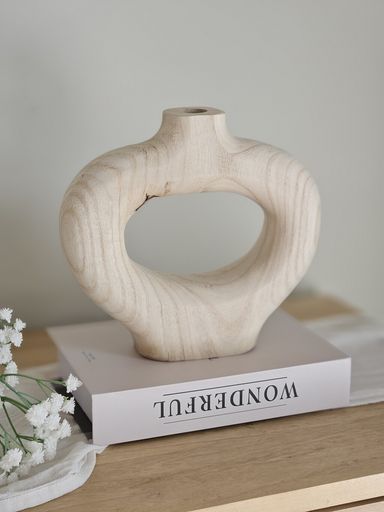 [AAH686] Florero de Madera Veroa - eCommerce 3