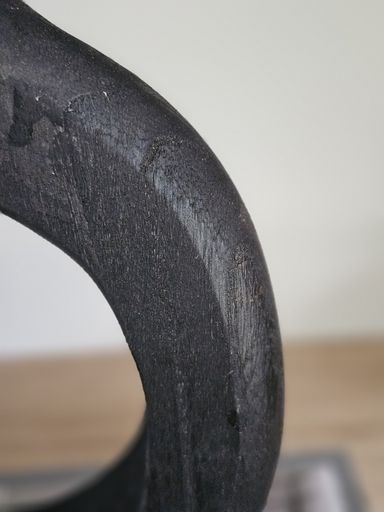 [AAH693] Florero de Madera Negro Elia - eCommerce 3